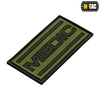 Naszywka Medic PVC  - Black/Olive