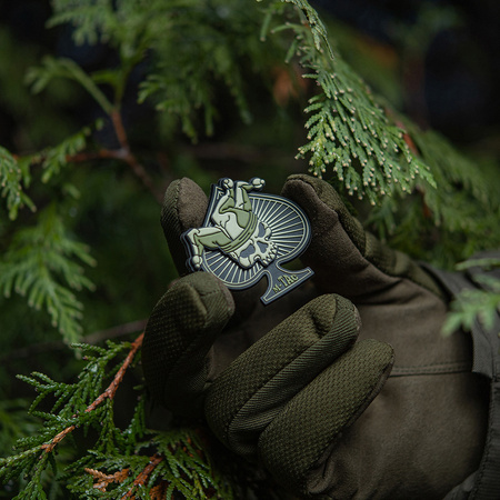 Naszywka Ace of Spades 3D PVC  - Black/Olive