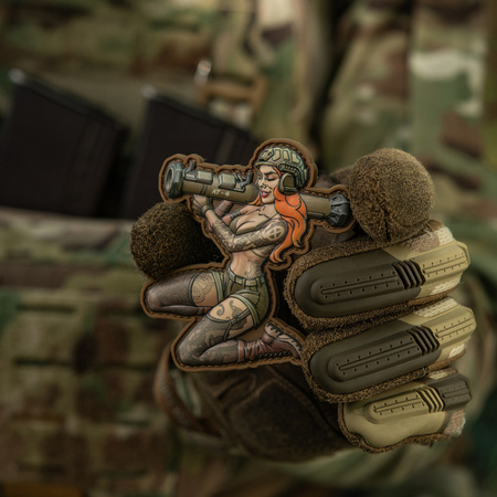Naszywka Tactical girl #10 PVC Skandinavik  - Color