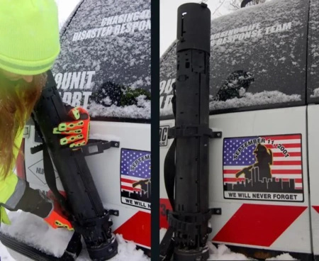 FoxFury Zaciski montażowe (2 szt.) do najaśnicy Nomad® Nomad Prime i 360