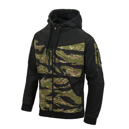 Helikon - Bluza z kapturem rozpinana Rogue Hoodie - Tiger Stripe - BL-RHF-PO-0162A