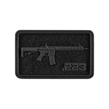 Naszywka AR-15 Velcro/PVC - Black