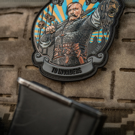 Naszywka Zero Tolerance PVC  - Grey