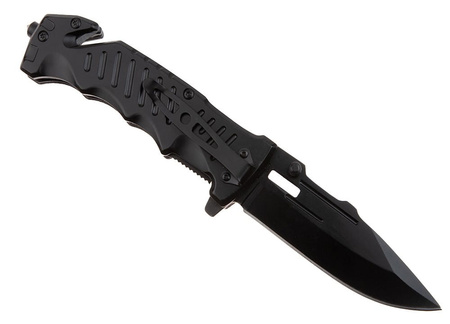 Nóż Ratowniczy BSH ADVENTURE N-389B Sprężynowy