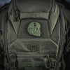 Naszywka War is Hell 3D PVC  - Olive