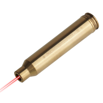 VipeRay - Nabój laserowy .300 Win. Mag. - Czerwony laser - Mosiężny - SCBCR-08