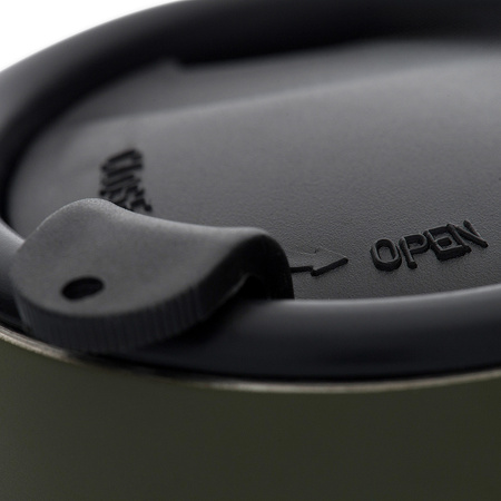 Kubek termiczny z pokrywą 280 Ml  - Olive