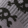 Lekkie Skarpetki mk.3 Pirate Skull  - Dark Grey
