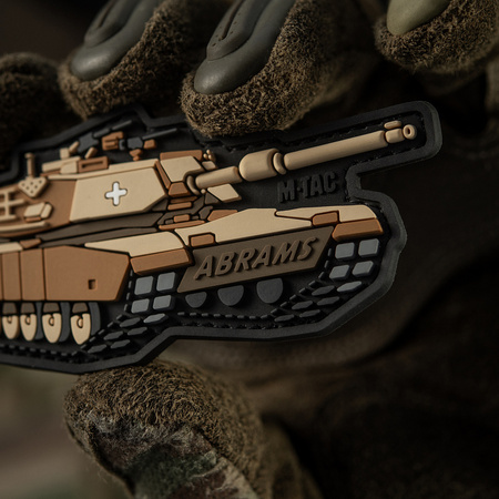 Naszywka ABRAMS (PVC)  - Coyote