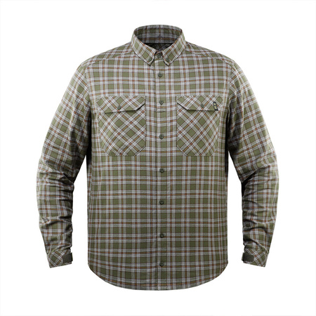 Koszula Lumberjack Cotton Shirt  - Olive/Grey