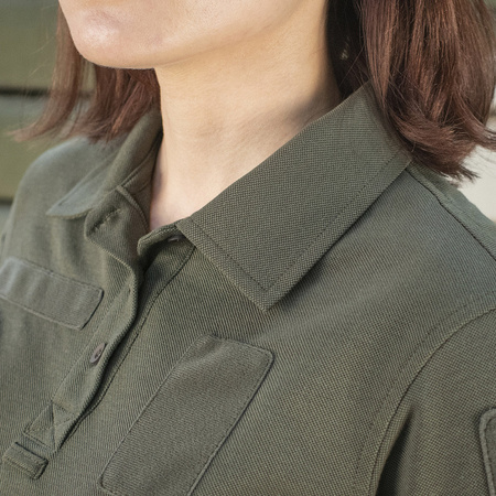 M-Tac Koszulka Polo Taktyczna 65/35 Lady  - Army Olive