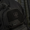 Naszywka Polski orzeł (przechodzi na wylot) Laser Cut  - Black