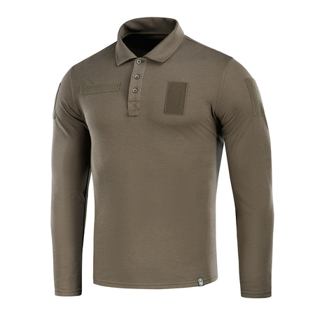 M-Tac Koszula Taktyczna Polo z długim rękawem 65/35  - Dark Olive