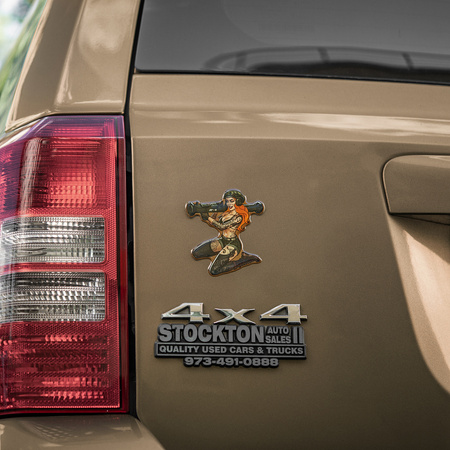 Naklejka Tactical girl #10 AT4 Skandinavik  - Color