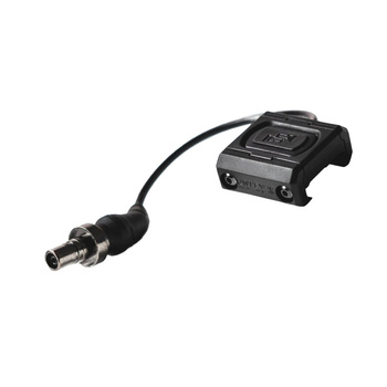 Unity Tactical - Włącznik żelowy na kablu ModButton Lite - SureFire - 4,5" - Czarny - MBL-BLK-SF-4.5