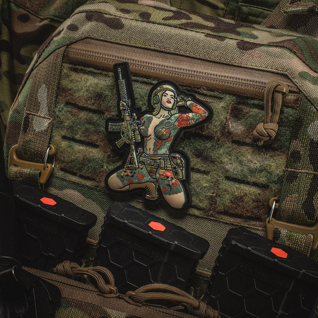 Naszywka Tactical Girl #1 Yakuza Skandinavik PVC  - MC