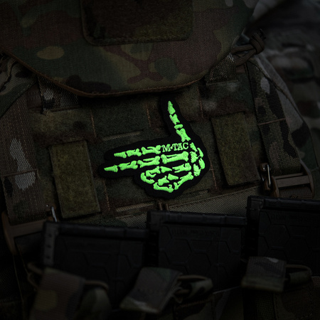 Naszywka Skeleton shooter (Haft)  - Black