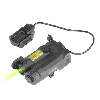 Holosun - Laserowy wskaźnik celu Iris-2 - Aluminium - Zielony/IR laser - Czarny - IRIS-GR2