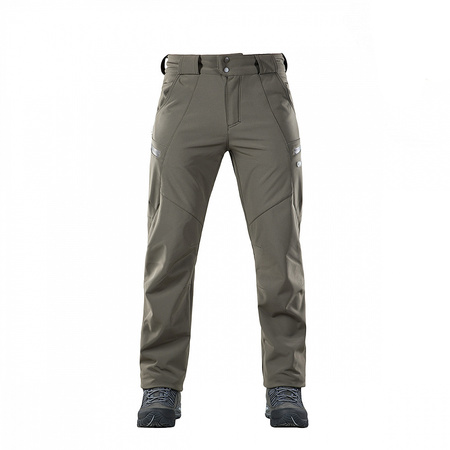 Spodnie Soft Shell Winter  - Olive