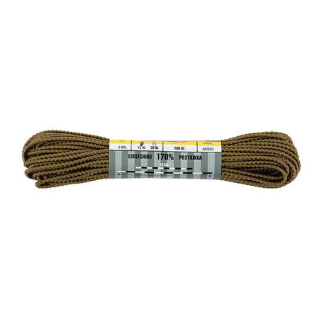 Paracord Shock-Cord 3 mm Dragon Skin  - Coyote