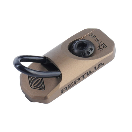 Reptilia - Montaż do zawieszenia taktycznego Socket M-LOK Sling Loop Mount - FDE - 100-302