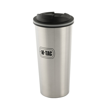 Kubek Termiczny z zaworem 450 Ml - Chrome