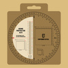 Ecopybook Tactical Ruler Protractor round (130mm) NATO  - Color