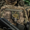 Naszywka Światosław PVC  - Olive