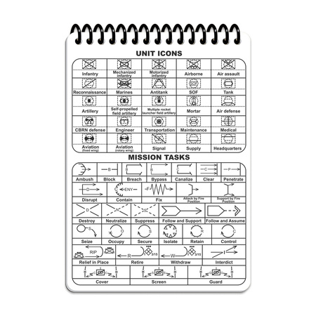 M-Tac Ecopybook Notatnik Tactical all-weather (Fireteam-Squad)  - Color