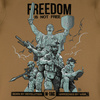 Bluza Hoodie Freedom  - Coyote Brown