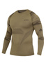 Koszulka termoaktywna TACTICAL, rękaw długi, męska - Forest Green
