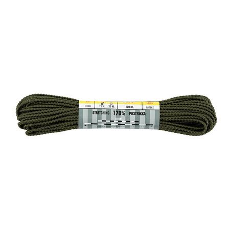 Paracord Shock-Cord 3 mm Dragon Skin  - OD Green