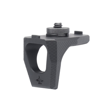 Kruk - Chwyt Handstop na szynę M-LOK - Aluminium - Armor Black - CRC9042