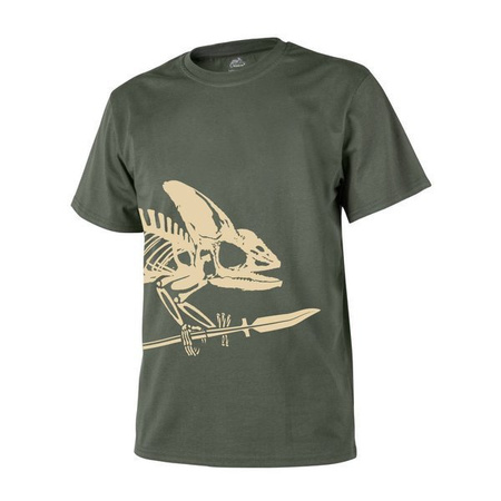 Helikon - Koszulka Full Body Skeleton - Zielony OD - TS-FBS-CO-02