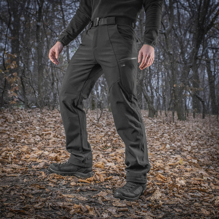M-Tac spodnie Soft Shell Winter  - Black