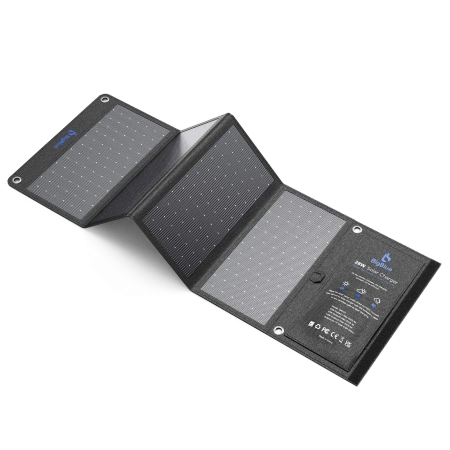 Panel Solarny BigBlue SolarPower 28W bez Amperomierzem (SunPower)