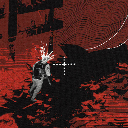 Koszulka One Shot Oversize  - Black