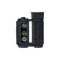 FoxFury HHC Latarka taktyczna na hełm | Czarny