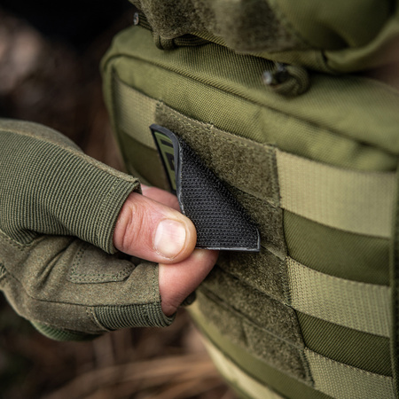 Naszywka Medic PVC  - Black/Olive