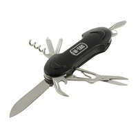 Multitool Składany (7 Narzędzi) Steel  - Steel/Black
