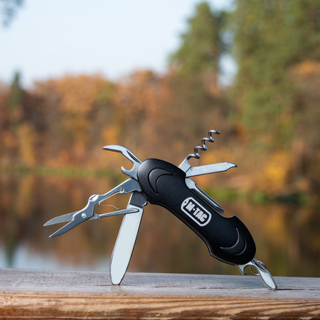 Multitool Składany (7 Narzędzi) Steel  - Steel/Black