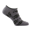 Lekkie letnie Skarpetki Pirate Skull  - Dark Grey