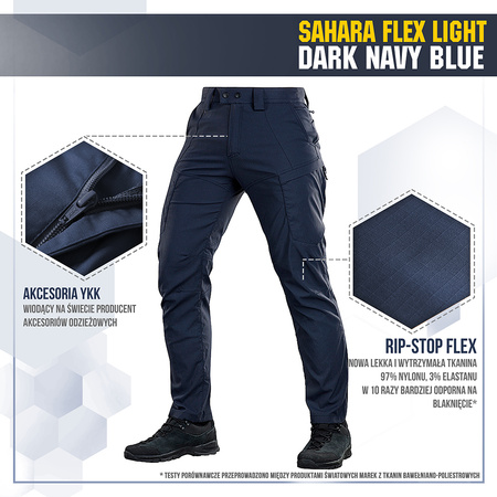 M-Tac Spodnie Sahara Flex Light  - Dark Navy Blue