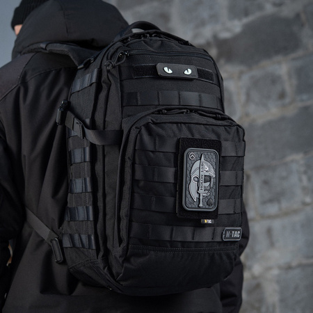 Naszywka Molon Labe Ace 3D PVC  - Grey