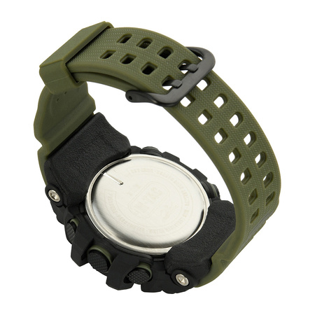 Zegarek Taktyczny Adventure Wojskowy Wielofunkcyjny  - Black/Olive