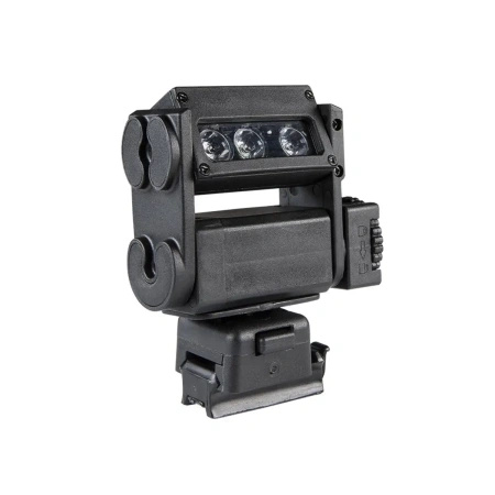 FoxFury HHC Latarka taktyczna na hełm | Czarny