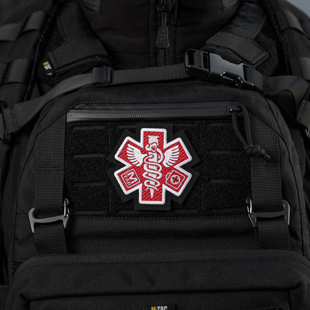 Naszywka Paramedic (Haftowana)  - Black