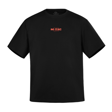 Koszulka Worn to the bone Oversize  - Black