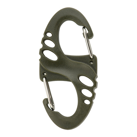 M-Tac Dwustronny Karabińczyk Typu S-Hook Plastikowy  - Olive