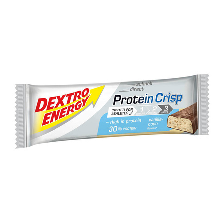 Dextro Energy - Baton proteinowy Protein Crisp - Wanilia/Kokos - 50 g - DE73